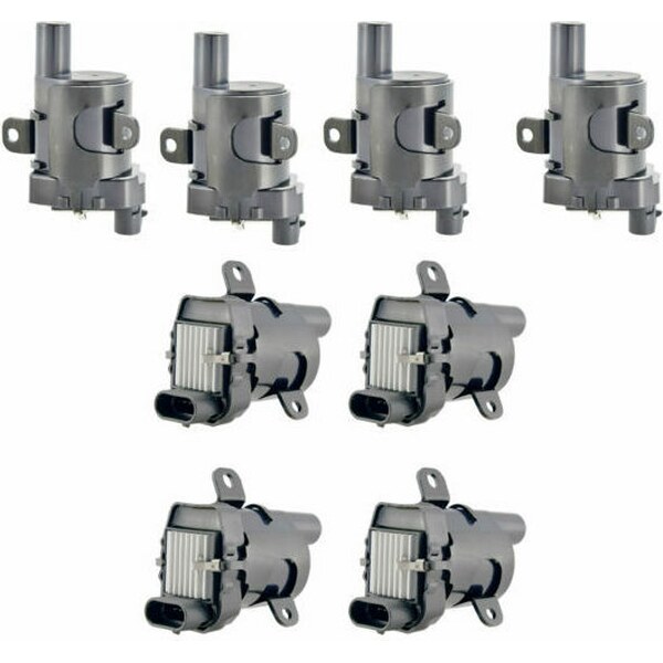 Specialty Products - 3011BK - Ignition Coil Blk GM LS2 Truck Set of 8