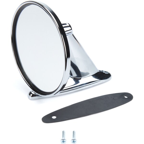 Specialty Products - 8222 - Chrome Mirror Car Side Universal 4.75in Round