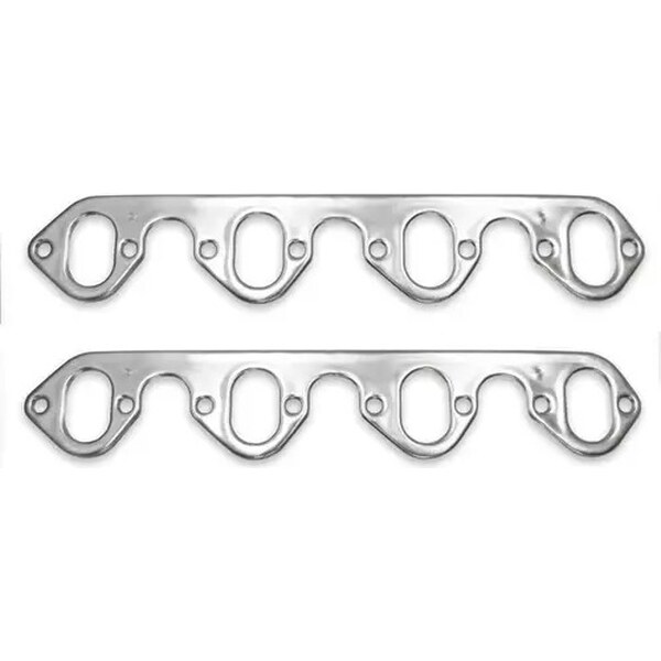 Patriot Exhaust - 66035 - Header Gaskets Seal-4-Good BBF 429-460 Oval Port - Seal-4-Good - 2.125 x 1.125 in Oval Port - Multi-Layered Aluminum - Big Block Ford