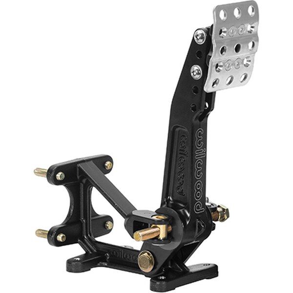 Wilwood - 340-16376 - Brake Pedal Adj Floor Mnt Dual M/C