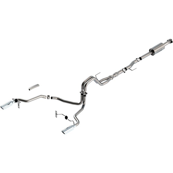 Borla - 140867 - 21-   Ford F150 5.0L Cat Back Exhaust System