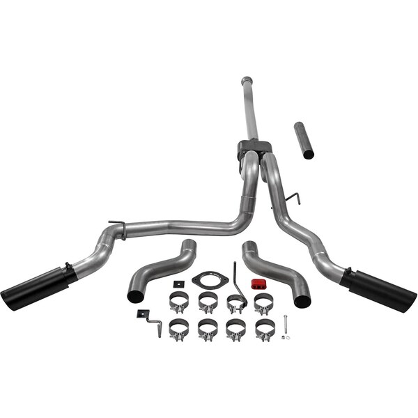Flowmaster - 817981 - Cat Back Exhaust System 21-  Ford F150 3.5/5.0L