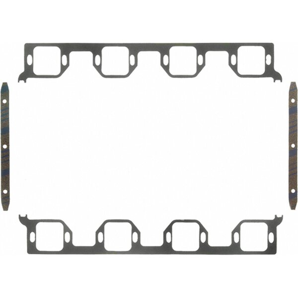 Fel-Pro - 1234 - Intake Manifold Gasket - 0.060 in Thick - Composite - 1.840 x 2.000 in Rect Port - Mopar 426 Hemi