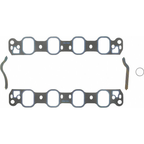 Fel-Pro - 1248 - Intake Manifold Gasket - 0.060 in Thick - Composite - 1.880 x 2.650 in Rect Port - SBF