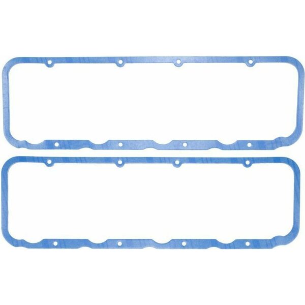 Fel-Pro - 1664-1 - Valve Cover Gasket - 0.094 in Thick - Steel Core Silicone Rubber - Dart Big Chief