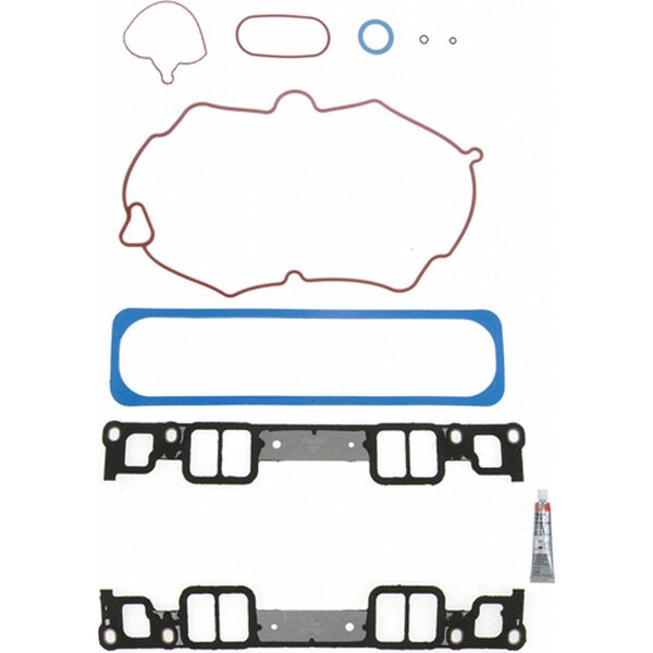 Fel-Pro - MS 98000 T - Intake Manifold Gasket - Composite - Stock Port - SBC