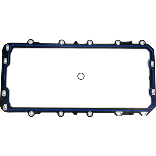 Fel-Pro - OS 30725 R - Oil Pan Gasket - 1 Piece - Silicone Rubber / Plastic - Ford Modular