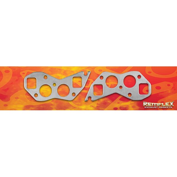 Remflex - 20-001 - Exhaust Gasket Set Triumph L4 TR2/TR3 3-1/2