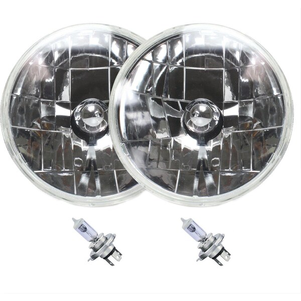 AutoLoc - AUTLENA1ABS - Snake-Eye 7 Inch Halogen Lens Assembly with H4