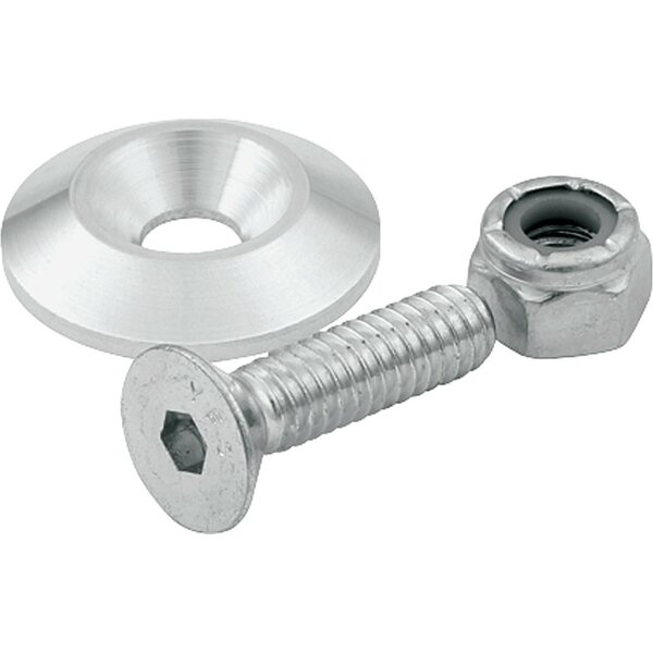 Allstar Performance - 18632 - Countersunk Bolts 1/4in w/ 1in Washer 10pk