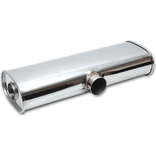 Vibrant Performance - 10632 - Streetpower Muffler 3in Side inlet X Dual 2.5in