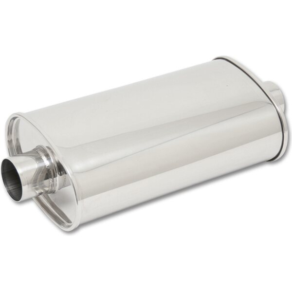 Vibrant Performance - 1132 - Streetpower Oval Muffler 2.75in inlet/Outlet