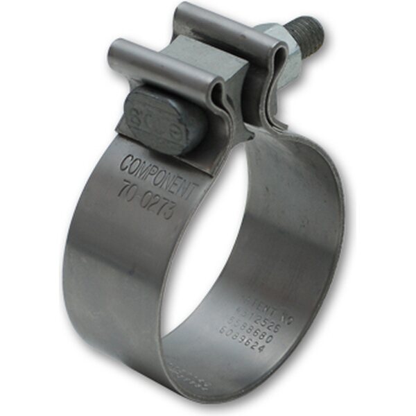 Vibrant Performance - 1162 - Stainless Steel Seal Clamp For 3 1/2in O.D. Tube