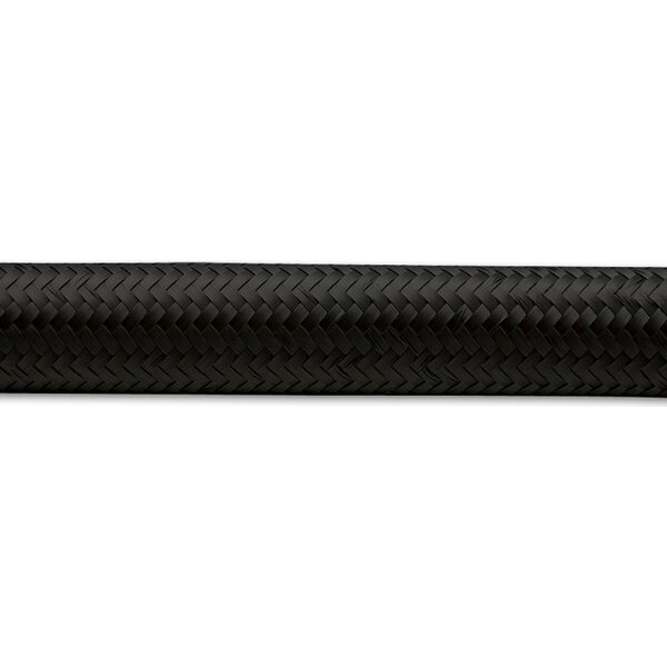Vibrant Performance - 11956 - 2Ft Roll -6 Black Nylon Braided Flex Hose