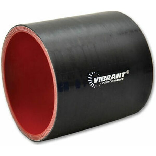 Vibrant Performance - 2706 - 2in Id X 3in Long Silicn Straight Hose Black