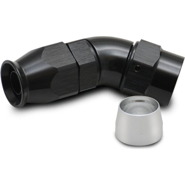 Vibrant Performance - 28406 - Fitting Hose End Full Flow Ptfe 45 Degree