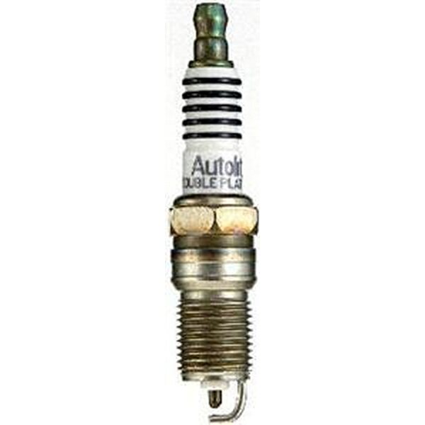 Autolite - APP5245 - Double Platinum - 14 mm Thread - 0.708 in Reach - Tapered Seat - Non-Resistor