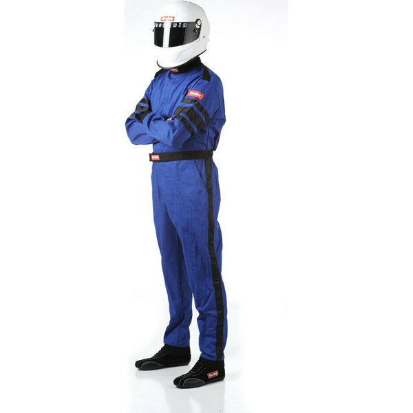RaceQuip - 110024RQP - Blue Suit Single Layer Med-Tall