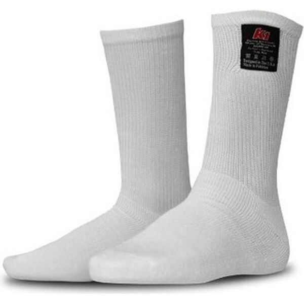 K1 RaceGear - 26-NSO-W-LXL - Socks Nomex K1 White Large/X-Large