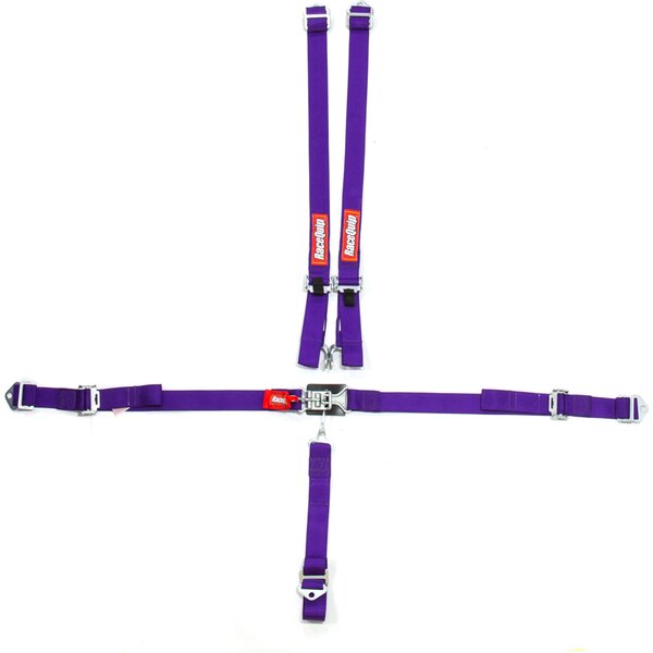 RaceQuip - 709059RQP - 5pt Harness Set Jr LL Purple