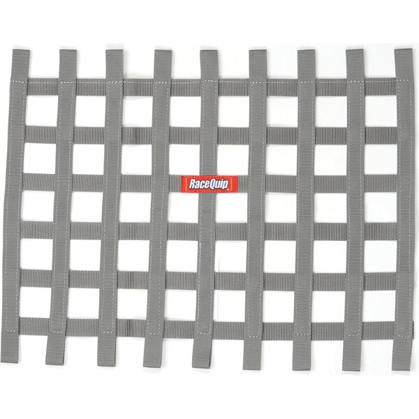 RaceQuip - 721065RQP - Ribbon Window Net Platinum Non-SFI 18 x 24