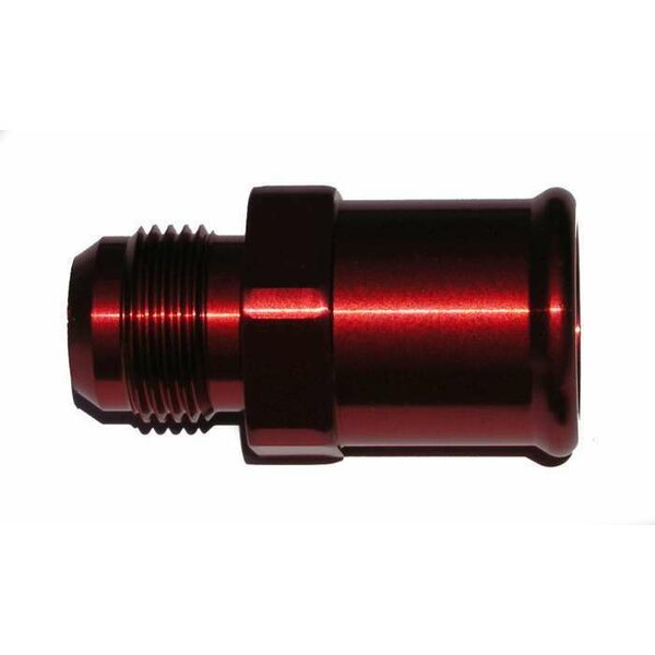 Meziere - WA16150R - -16an Male to 1-1/2 Hose Adapter - Red