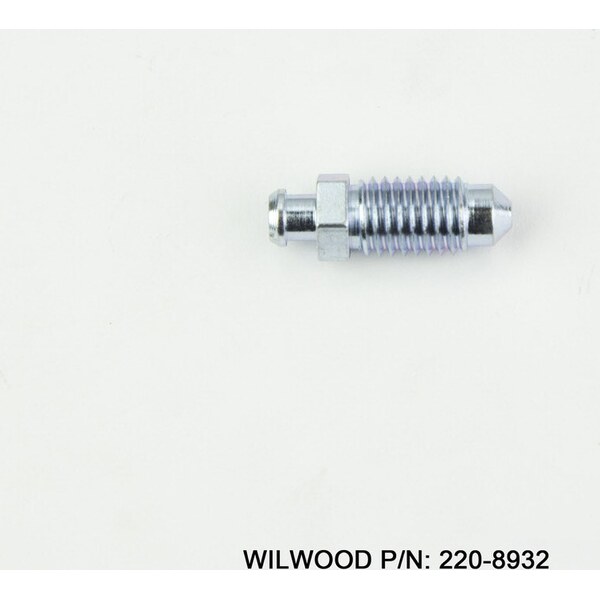 Wilwood - 220-8932 - Bleeder Screw Kit M10 x 1.50 x 1.09 OAL