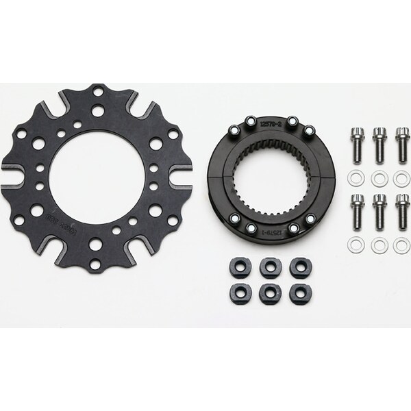 Wilwood - 270-12634 - Splined Hub Kit Midget Axle Clamp 38 Tooth