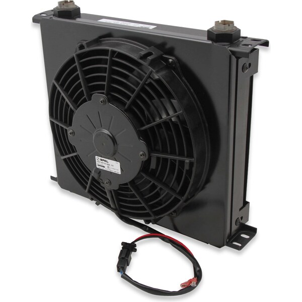 Earls - FP434ERL - Ultra-Pro Oil Cooler & Fan Pack 34-Row Black