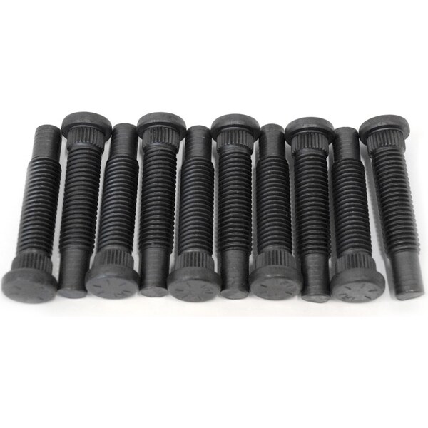 Moser Engineering - 8081M - 5/8in-11 x 2.5in Wheel Stud Kit .685 Knurl 10pk