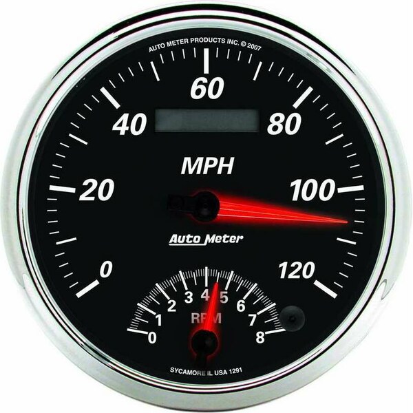 AutoMeter - 1291 - 5in Tach/Speedo Gauge 120 MPH 8000 RPM