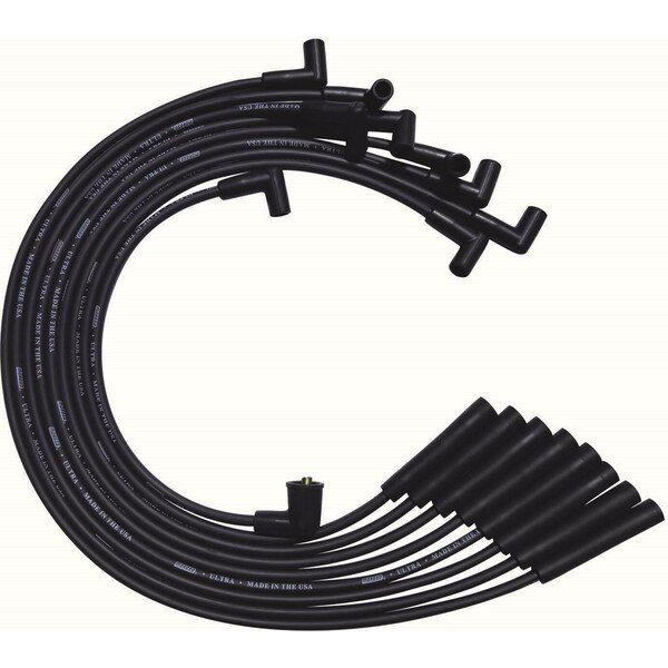 Moroso - 51074 - Ultra Plug Wire Set BBF Black