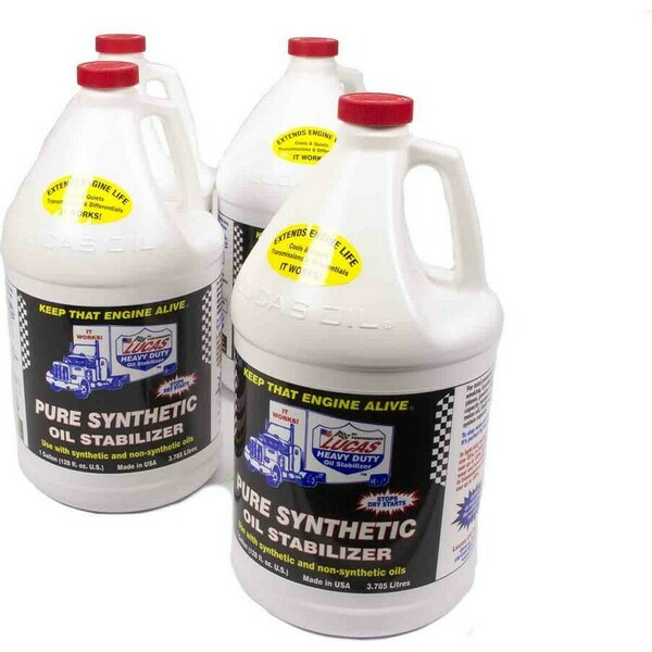 Lucas Oil - 10131 - Synthetic H/D Oil Stabi- lizer 4x1 Gal