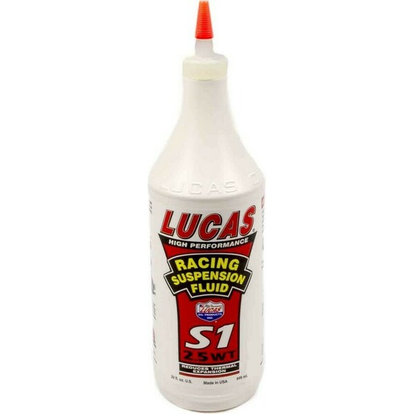 Lucas Oil - LUC10488 - Synthetic S1 Suspension Oil 2.5 WT 1 Qt