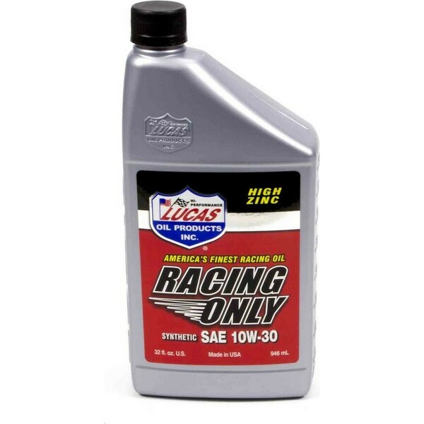 Lucas Oil - LUC10610 - Synthetic Racing Oil 10w30 1 Qt
