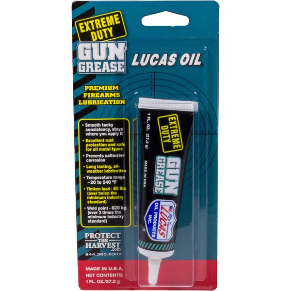 Lucas Oil - LUC10889 - Extreme Duty Gun Grease 1 Ounce