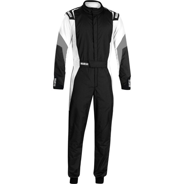 Sparco - 001144B56NBGR - Comp Suit Black/Grey Large