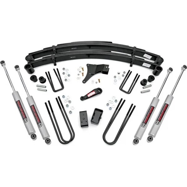 Rough Country - 4918630 - 86-97 Ford F350 4WD 4in Lift Kit