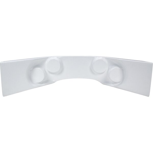 Allstar Performance - 23242 - Fiberglass Curved Dash Panel White