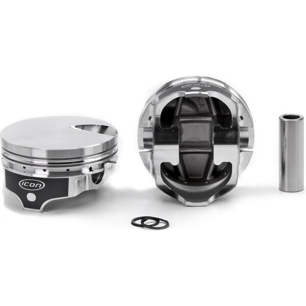 Icon Pistons - IC785.060 - BBC FT Forged Piston Set 4.310 Bore +3.0cc