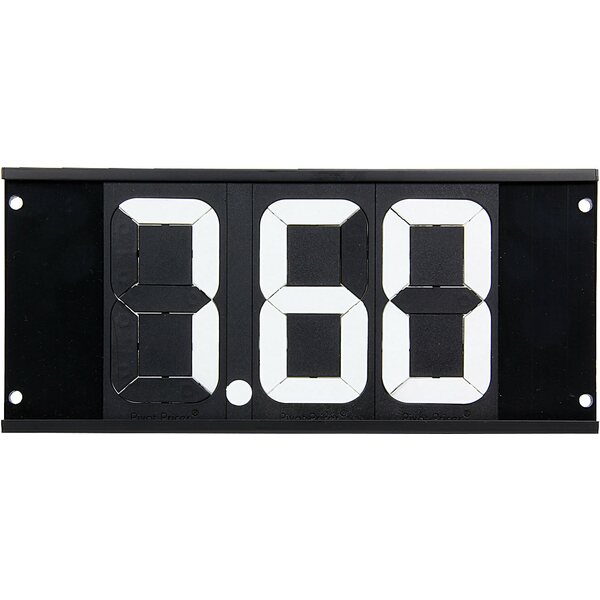 Allstar Performance - 23291 - Dial-In Board 3 Digit w/ Mounting Holes