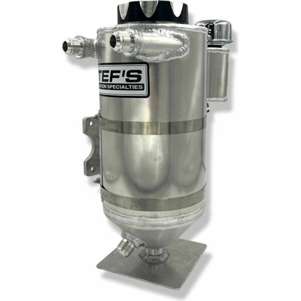 Stefs Performance - 4110 - Drag Race Alum. D/S Tank 6qt. 7in Dia.x 14-3/4in