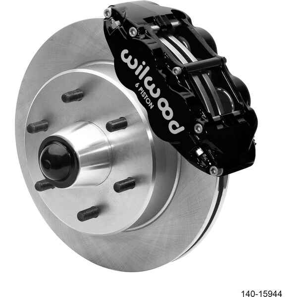 Wilwood - 140-15944 - Brake Kit Front 63-87 C10 6 lug 12.19in Rotor