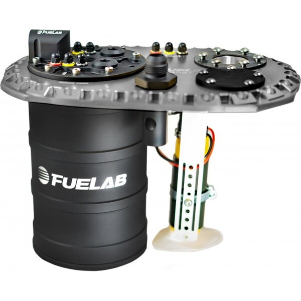 FueLab Fuel Systems - 62711-3 - Surge Tank QSST Dual 500 LPH Brushless Pumps