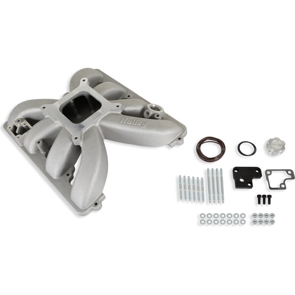 Holley - 300-931 - Gen-3 Hemi Carb Intake Manifold Kit