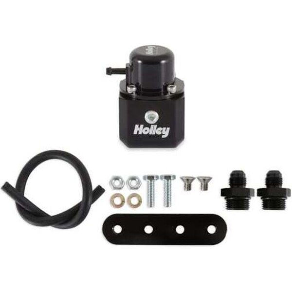 Holley - 12-1008 - Fuel Pulse Damper Inline 6an ORB 40-100PSI