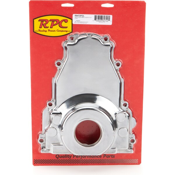 RPC - R8472POL - GM LS Engine Aluminum Timing Cover Fits LS1/LS6