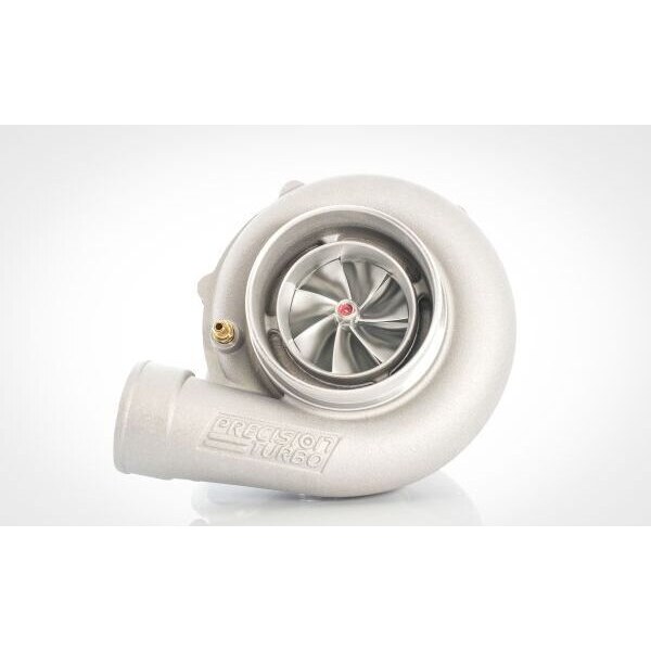 Precision Turbo - 27307210089 - NEXT GEN PT 6466 Cast Iron 0.63 A/R T3   T3 / 4-Bolt Discharge  - BB - 1000 HP