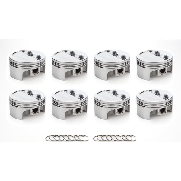 RaceTec Pistons - 1000133 - SBC Dished Piston Set 4.030 Bore -12.3cc