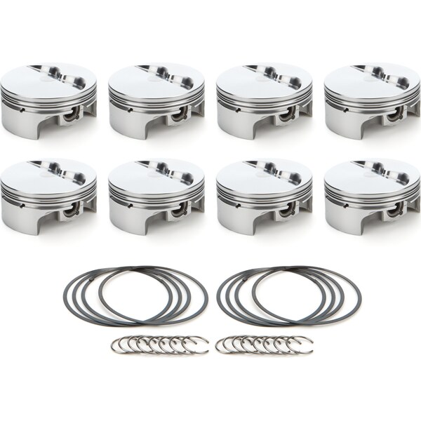 RaceTec Pistons - 1000199 - SBC FT Piston Set 4.155 Bore - 5cc